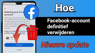 Hoe Facebook-account permanent te verwijderen ||  (Nieuwe update 2023) ||