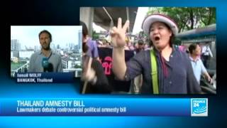 Thailand controversial amnesty bill to be discussed by lawmakers