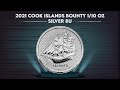 2021 Cook Islands Bounty 1/10 oz Silver BU | BOLD Precious Metals