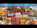 COSTCO‼️ TOP DEALS FOR OCTOBER 2024‼️ GROCERY SHOPPING‼️ SHOP WITH ME‼️