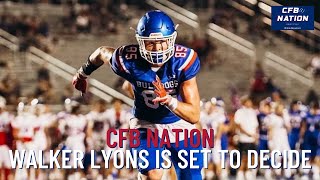 Tight End Walker Lyons Ready To Make His Choice