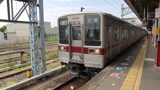 東武10050系 普通 久喜行 東武伊勢崎線 館林発車