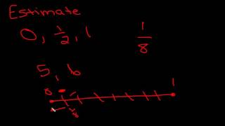 Round or estimate with fractions