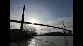 1080p Die Große Hafenrundfahrt XXL mit der Klein Fritzchen durch den Hamburger Hafen 13.02.2022