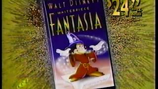 Disney's Fantasia VHS Release Ad (1991)