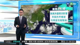 注意午後雷陣雨 各地天氣悶熱| 華視新聞 20180723