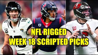 NFL Week 18 Scripted Picks