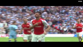 Goal Giroud (Arsenal-Manchester City)