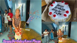 Happy birthday Kanxi Phupu yeah 💐🎂from Bhadai n Bhadani