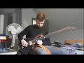 Post malone-psycho with bass guitar