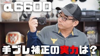 【あれ？微妙？】α6600の手ブレ補正をレンズ内手ブレ補正ありのレンズで検証してみた