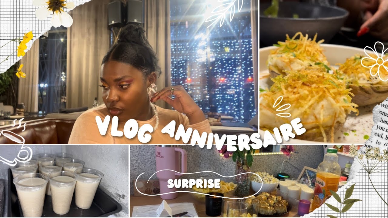Vlog Anniversaire Surprise Youtube