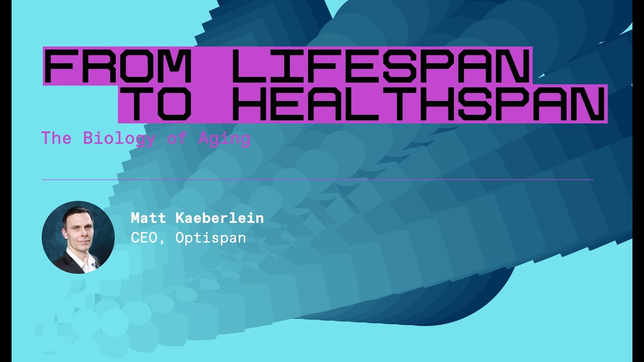 From Lifespan To Healthspan 1 Youtube