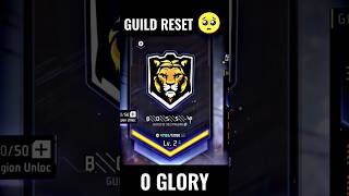 Old Guild Reset 🥺 0 Glory | New Guild Update - Good Bye Old Guild #krgamerjod