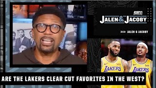 Jalen Rose: If the Lakers stay healthy they will be the favorites in the West | Jalen & Jacoby