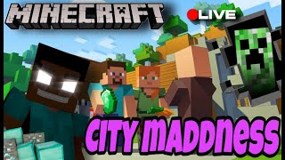 Minecraft Survival | CREATIVE CITY 🟥REACTIONS🟥MORE GAMES🟥2K SUBS OTW!!🟥