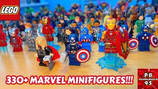 MY ENTIRE LEGO MARVEL MINIFIGURE COLLECTION!!! (2023 Update)