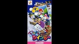 Pop'n Twinbee SNES  Super Famicom   Super Nintendo SFC Demo Japan