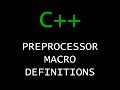 C++ Programming Tutorial 66 - Preprocessor Macro Definitions