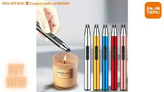 Lighter Electric Lighter Candle Lighter USB Lighter #temu #trending #buy #temufinds #fyp #fypシ