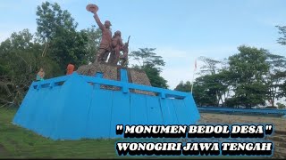 SUASANA MONUMEN BEDOL DESA #wonogiri #jatenghits #monumen