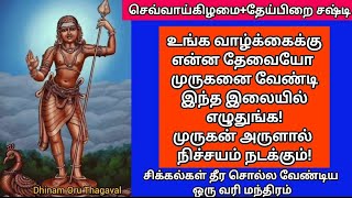 தேய்பிறை சஷ்டியில் முருகனை வேண்டி இந்த இலையில் உங்கள் வேண்டுதலை எழுதுங்க! முருகனே நடத்தி கொடுப்பார்