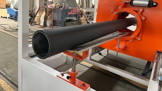 How to make 110-315mm HDPE pipe  / HDPE pipe making machine