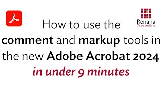 PDF markup in under 9 minutes