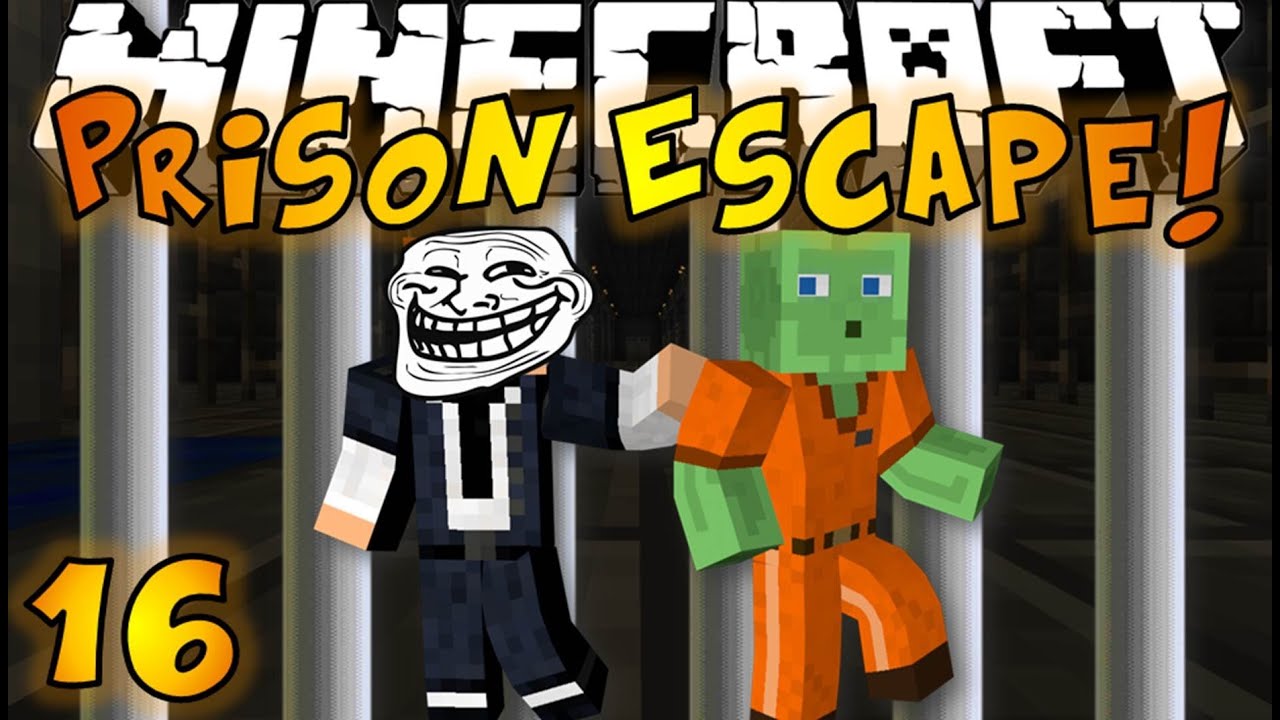 Minecraft Prison Escape 16 Trolled Youtube