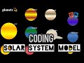 Coding a Solar System Model  | HTML/CSS