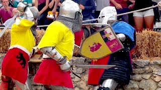 Russie Vs France - Béhourd/combat medieval (Bear Paw Vs Becuts)