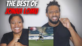America Couple React The Best of JONAH LOMU! New Zealand's Greatest Rugby Union Player