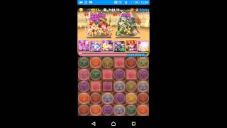 【パズドラ】ランキングダンジョン　ゼウス・ヴァルカン杯β　スコア12万1千 　獄羅苦狂魔皇・ベルゼブブx神速・キルア＝ゾルディックPT