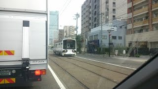 阪堺電気軌道モ701形電車　大阪府大阪市阿倍野区　全国出張の旅