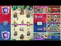 goblinstein miner magic archer cycle vs logbait no spell clashroyale