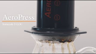 Aeropress with recipe - 에어로프레스 (감성추출도구, 홈카페, homecafe)