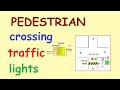 PEDESTRIAN crossing traffic lights |Pedestrian crossing system | Udemy PLC project