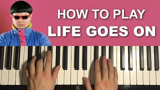 Oliver Tree - Life Goes On (Piano Tutorial Lesson)
