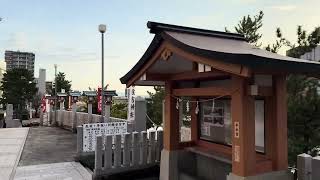 住吉神社（すみよしじんじゃ）　江戸時代、浅野藩の船の守護神として信仰　広島市中区住吉町5-10　　 #広島 #広島市 #住吉神社 #神社 #住吉町 #被爆松 #節分祭 #広島三大祭 #ひやしあめ