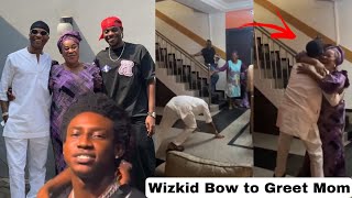 Wizkid Bow Down to Greet Lax Mother, Pay her a Surprise Visit and Shallipopi Song Laho Removed