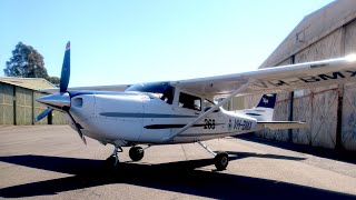 C182 | Cessna circuit blast on empty weight