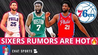 FRESH Sixers Rumors: Ben Simmons Trade For Bradley Beal Or Jaylen Brown? Joel Embiid For NBA MVP?