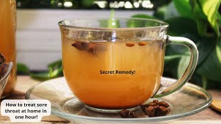 My Easy Secret Sore Throat Remedy | How to treat sore throat at home? Batels Kitchen