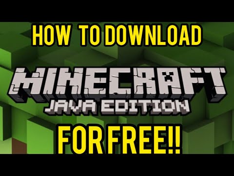 How To Download Minecraft Java Edition For Free! (working 2020) - YouTube