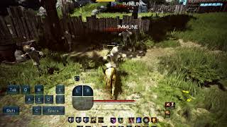 Black Desert Online 覺醒女武神(Valkyrie) 光輝的進擊 連段