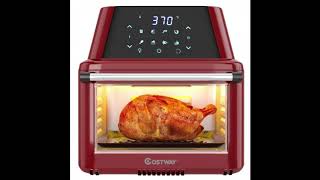 19 QT Multi-functional Air Fryer Oven 1800W Dehydrator Rotisserie