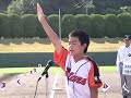 日豊地区少年野球大会開会式選手宣誓