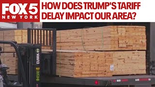 How does Trump’s tariff delay impact our area?