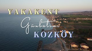 Yakakent’te Güneş Batarken Kozköy Çevresi’nden Drone Manzara Çekimi (DJI Mini 2 4K Footage)