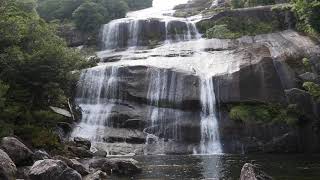 4K60fps Very Relaxing a beautiful waterfall in World Natural Heritage Site Yakushima